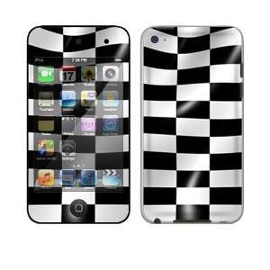  Apple iPod Touch 4th Gen Decal Skin   Checkers Everything 