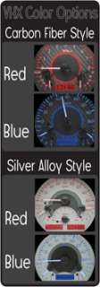   81 Chevrolet Camaro Dakota Digital Silver Alloy Blue VHX Gauges  