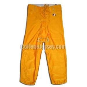 Yellow No. Game Used Northern Arizona Champion Football Pair of Pants 