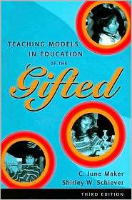   of the Gifted, (0890799997), C. June Maker, Textbooks   