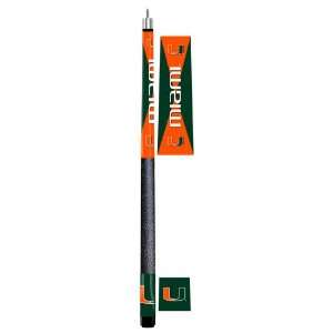  Sports Fan Products College Varsity Cue Stick Miami 