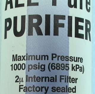 Alltech ALL_PURE N2 Nitrogen Gas Purifier to 1000 psi  