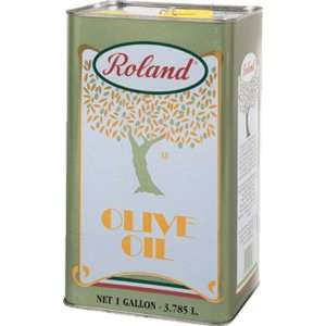 Roland Pure Olive Oil, 1 Gallon Tin  Grocery & Gourmet 
