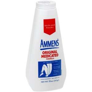  Ammens Powder Medicated Shower Fresh 11oz Idelle Labs 