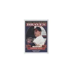  1993 Richmond Braves Bleacher Bums #P1   Chipper Jones 