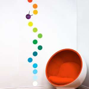 Mur Mur Dots Wall Stickers for clock Color print