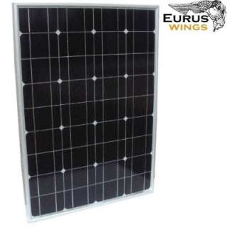 HQRP 50W 50 Watt Solar Panel in Anodized Aluminum Frame  