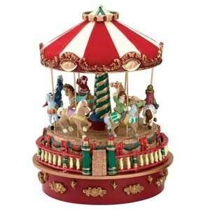    Mr. Christmas Mini Carnival Music Box, Carousel