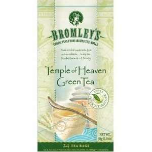 Bromleys Tea ~ Temple of Heaven Green Tea ~ 3 Box Case  