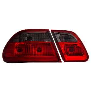  MBZ E Class W210 00 02 Taillights G2 Red/Smoke W/O LED 