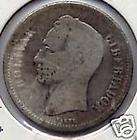 1948 Venezuela Silver Coin Medio 25 Centavos, 1960 Venezuela Silver 