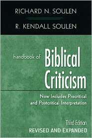 Handbook Of Biblical Criticism (Revised And Expanded), (0664223141 