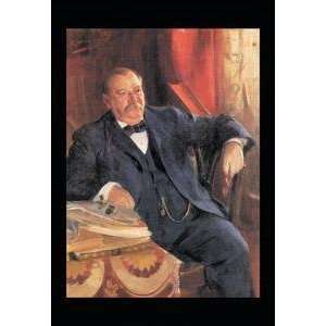  Vintage Art Stephen Grover Cleveland   Giclee Fine Art 