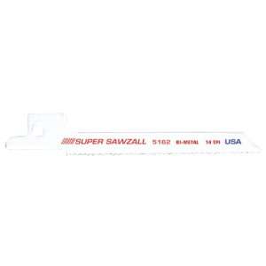Milwaukee 48 00 5162 3 5/8 x 14TPI Sawzall Blade for Metal Cutting 5 