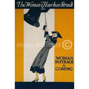  Womans Hour Has Struck World War I US Vintage Poster   11 