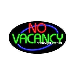  No Vacancy Flashing Neon Sign 