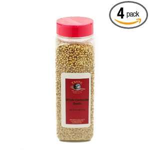 TASTE Specialty Foods Coriander Seeds, Whole, 10 Ounce Jars (Pack of 4 