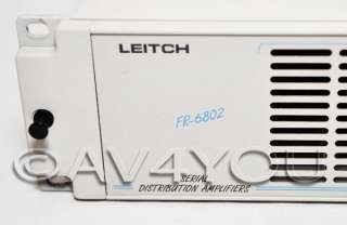   FR 6802 Serial DA Tray Empty Frame for ADC VDA with 2x power supplies