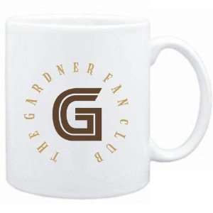  Mug White  The Gardner fan club  Male Names Sports 