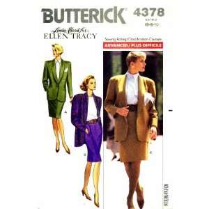  Butterick 4378 Sewing Pattern Misses Ellen Tracy Jacket 