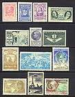 Collection stamps of South America  