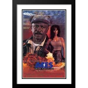 Aces Iron Eagle 3 32x45 Framed and Double Matted Movie Poster   Style 