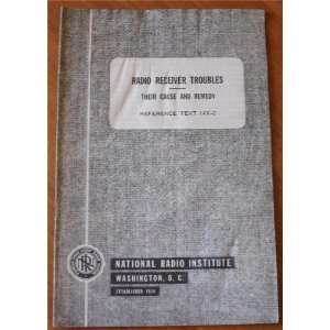   Reference Text 14X 2 (National Radio Institute) National Radio