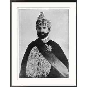  Haile Selassie Emperor of Ethiopia Framed Photographic 