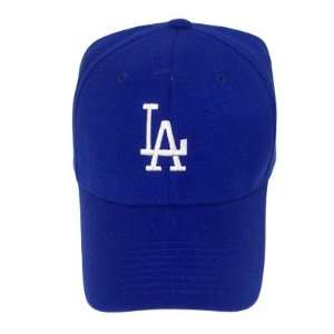  LOS ANGELES DODGERS COTTON BLUE WHITE HAT CAP ADJ NEW 