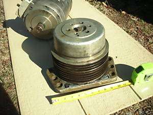 variable speed fan drive off army tank 2 pulley multi v  