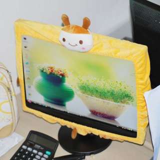 Package 1x New Animal Bee Style Plush Toy LCD Monitor Screen Cover