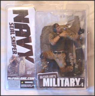   for McFarlane Toys 6 Military Series 4   Navy Seal Sniper Caucasian