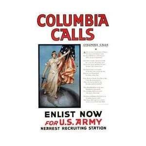  Columbia Calls 20x30 poster