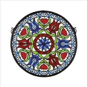  Meyda Tiffany 23284 Tiffany Floral Americana Hex Medallion 