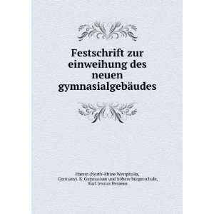   , Karl Jesaias Heraeus Hamm (North Rhine Westphalia Books
