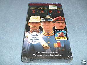 Taps (1981, VHS)   GEORGE C. SCOTT   NEW 086162112836  