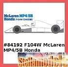 84192 TAMIYA 1/10 R/C F104W McLaren MP4/5B Honda