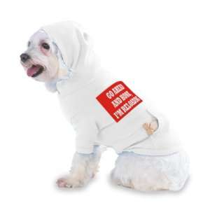  HONK, IM RELOADING Hooded (Hoody) T Shirt with pocket for your Dog 