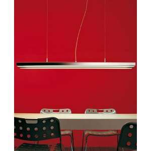 Line pendant light   small, anodized aluminum, 220   240V (for use in 
