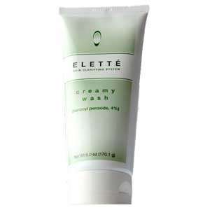  Elette Creamy Wash (benzoyl peroxide 4%) 6oz Beauty