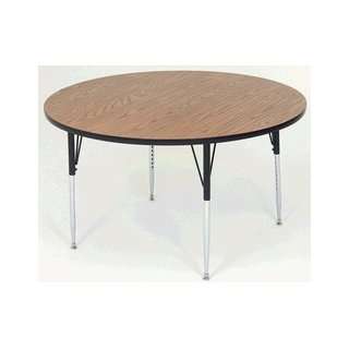   36 Round Classroom Adjustable Height Table   Correll