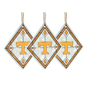 Tennessee Volunteers   NCAA Art Glass Decorative Ornament 