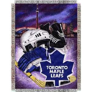 Toronto Maple Leafs Ice Advantage Blanket/Throw (48x60)   NHL Hockey 