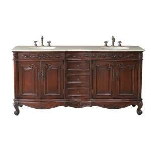  Stufurhome GM 3323 72 TR Saturn Double Sink Bathroom 