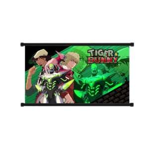  Tiger and Bunny Anime Fabric Wall Scroll Poster (32 x 18 