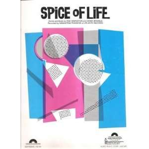  Sheet Music Spice Of Life Manhattan Transfer 134 