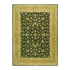 Safavieh Persian Court PC110A Black and Light Green Traditional 2 x 3 