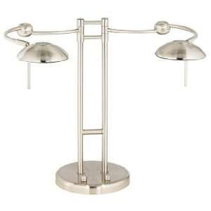  Halogen Double Swing Arm Desk Lamp
