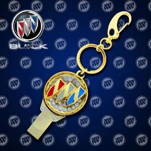  8gb Buick Brand Style USB Flash Drive with Key Chain 