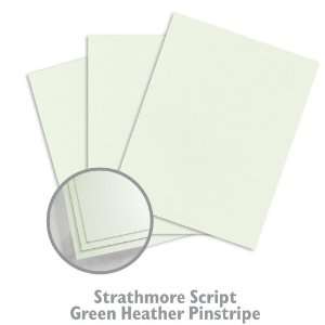  Strathmore Script Green Heather Paper   1250/Carton 